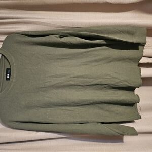 510 Olive Green Long Sleeve Top